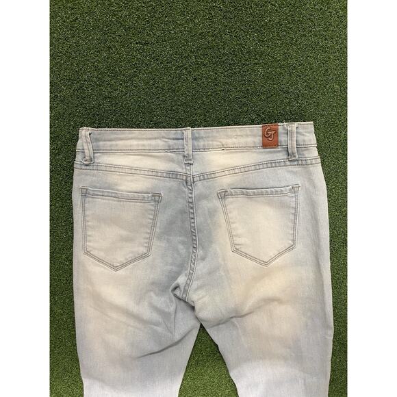GOGO Mom Jeans Womens Size 7 Light Wash Denim - Picture 5 of 7